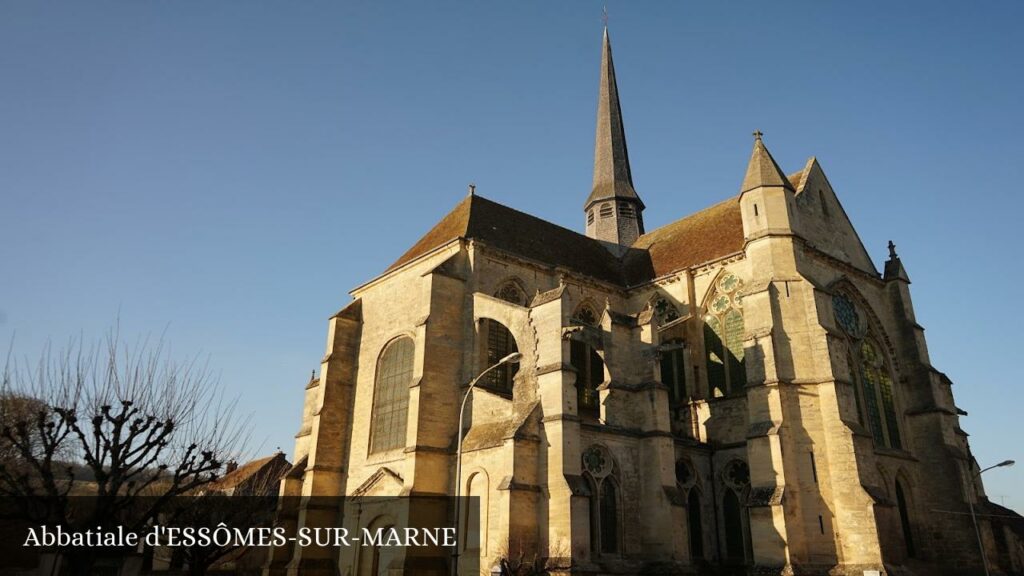 Abbatiale d'ESSÔMES-SUR-MARNE - Essômes-sur-Marne (Hauts-de-France)