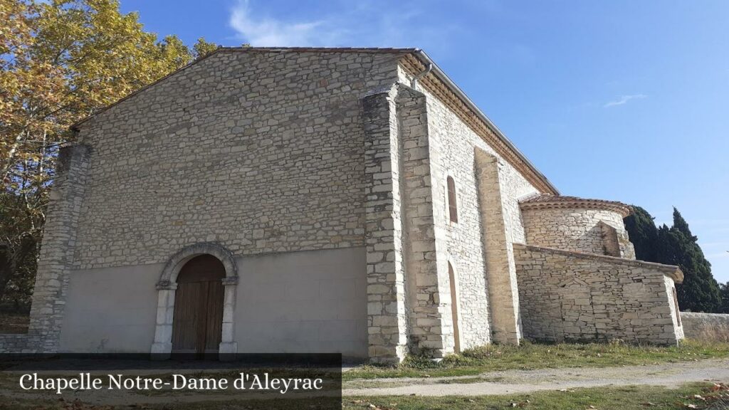 Chapelle Notre-Dame d'Aleyrac - Sauteyrargues (Occitanie)