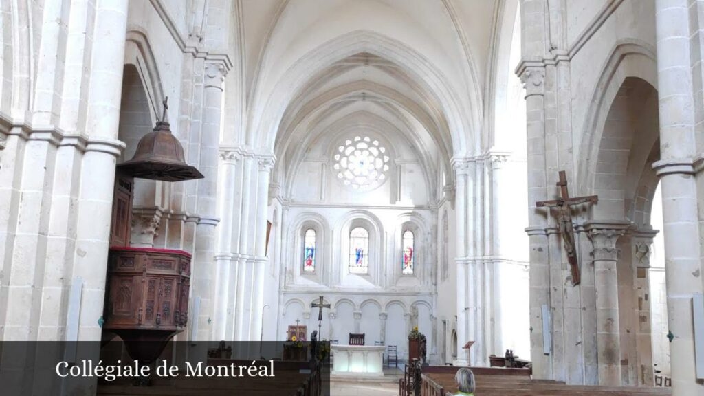 Collégiale de Montréal - Montréal (Bourgogne-Franche-Comté)