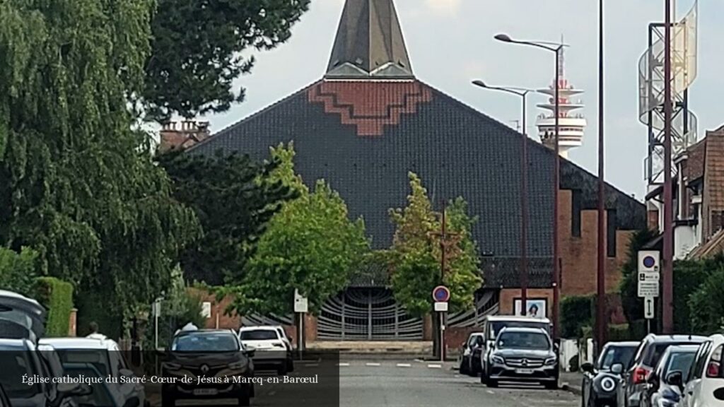 Église catholique du Sacré-Cœur-de-Jésus à Marcq-en-Barœul - Marcq-en-Barœul (Hauts-de-France)