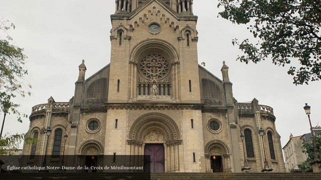 Église catholique Notre-Dame-de-la-Croix de Ménilmontant - Paris (Île-de-France)