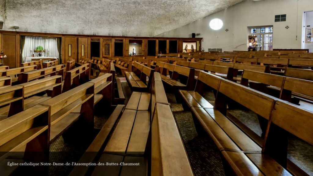 Église catholique Notre-Dame-de-l'Assomption-des-Buttes-Chaumont - Paris (Île-de-France)