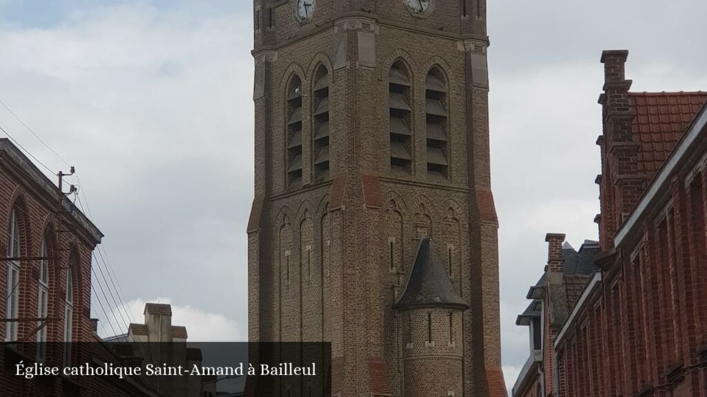 Église catholique Saint-Amand à Bailleul - Bailleul (Hauts-de-France)