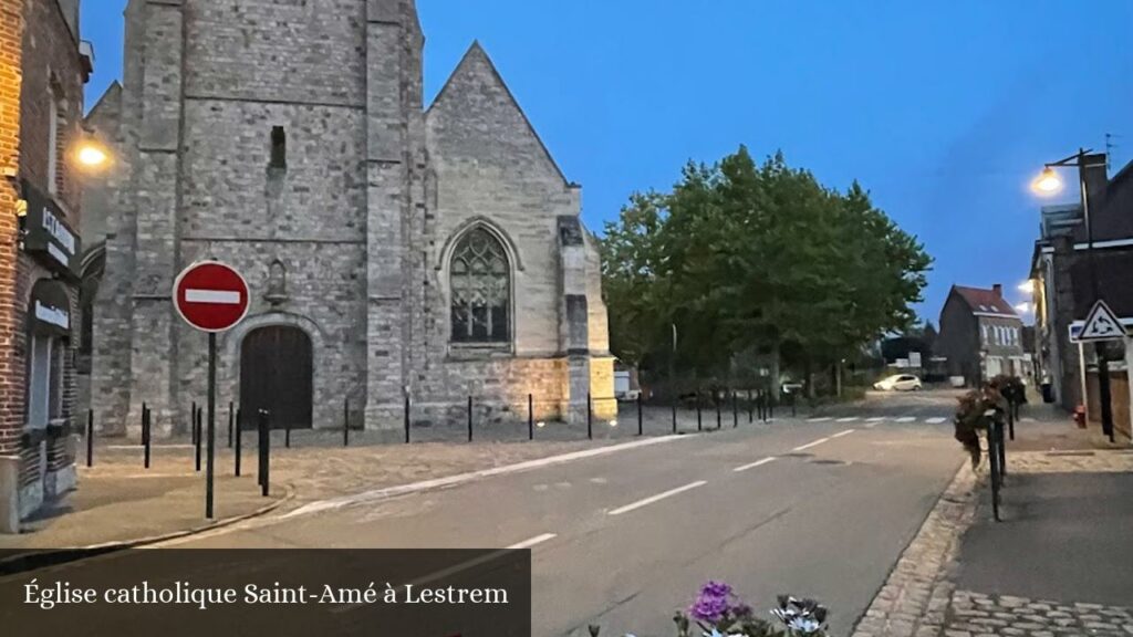 Église catholique Saint-Amé à Lestrem - Lestrem (Hauts-de-France)