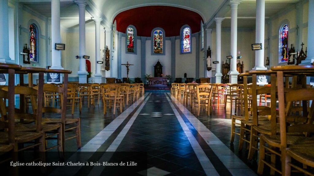 Église catholique Saint-Charles à Bois-Blancs de Lille - Lille (Hauts-de-France)