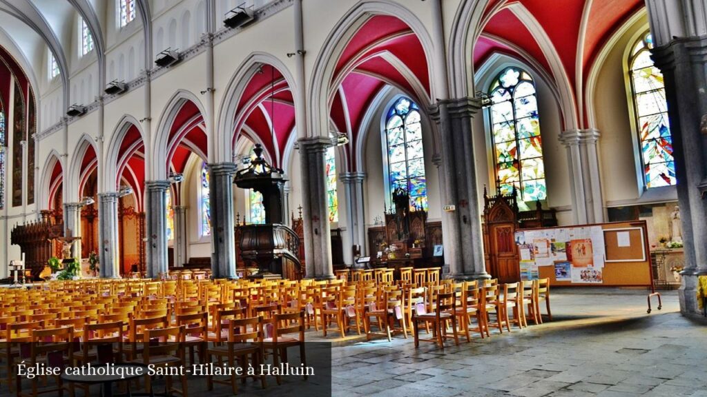 Église catholique Saint-Hilaire à Halluin - Halluin (Hauts-de-France)