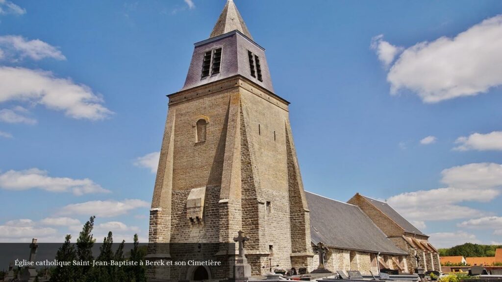 Église catholique Saint-Jean-Baptiste à Berck et son Cimetière - Berck (Hauts-de-France)