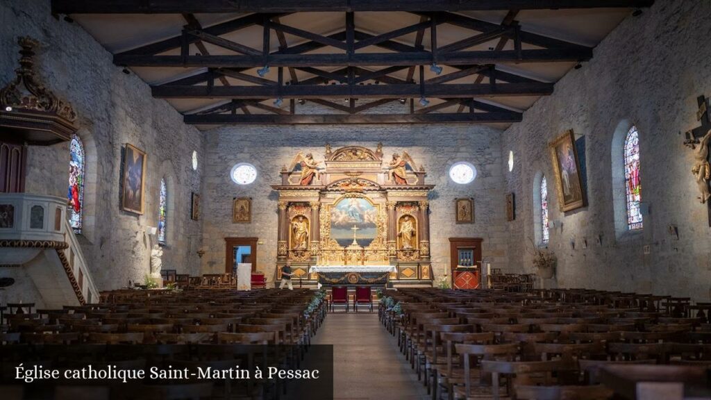 Église catholique Saint-Martin à Pessac - Pessac (Nouvelle-Aquitaine)