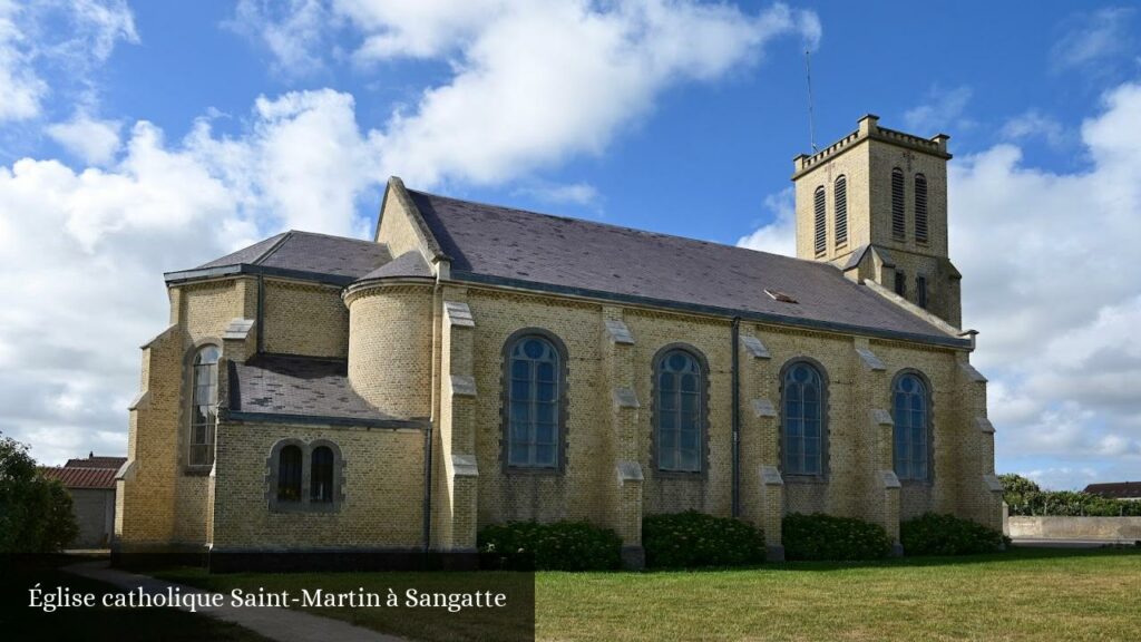 Église catholique Saint-Martin à Sangatte - Sangatte (Hauts-de-France)