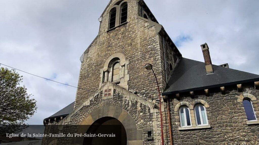 Église de la Sainte-Famille du Pré-Saint-Gervais - Le Pré-Saint-Gervais (Île-de-France)