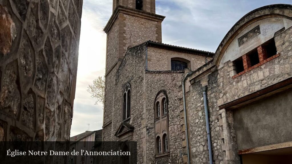 Église Notre Dame de l'Annonciation - La Roque-d'Anthéron (Provence-Alpes-Côte d'Azur)