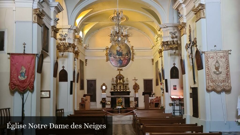 Église Notre Dame des Neiges - Sainte Agnès (Provence-Alpes-Côte d'Azur)