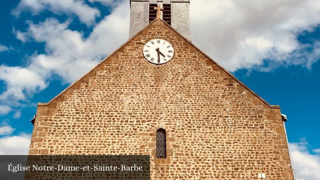Église Notre-Dame-et-Sainte-Barbe - La Bazoge (Pays de la Loire)
