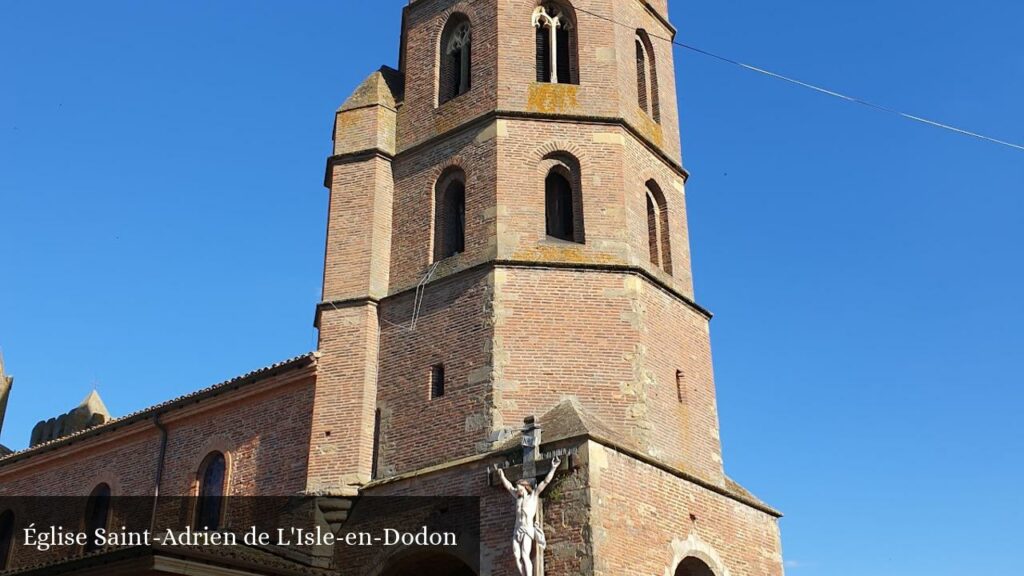 Église Saint-Adrien de L'Isle-en-Dodon - L'Isle-en-Dodon (Occitanie)