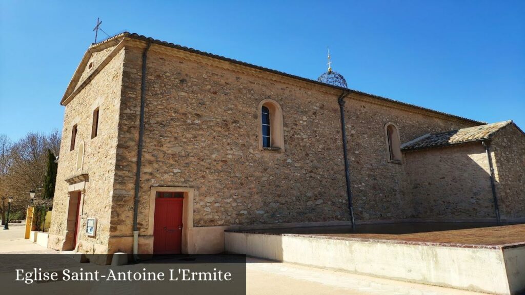 Église Saint-Antoine L'Ermite - Châteauneuf-le-Rouge (Provence-Alpes-Côte d'Azur)