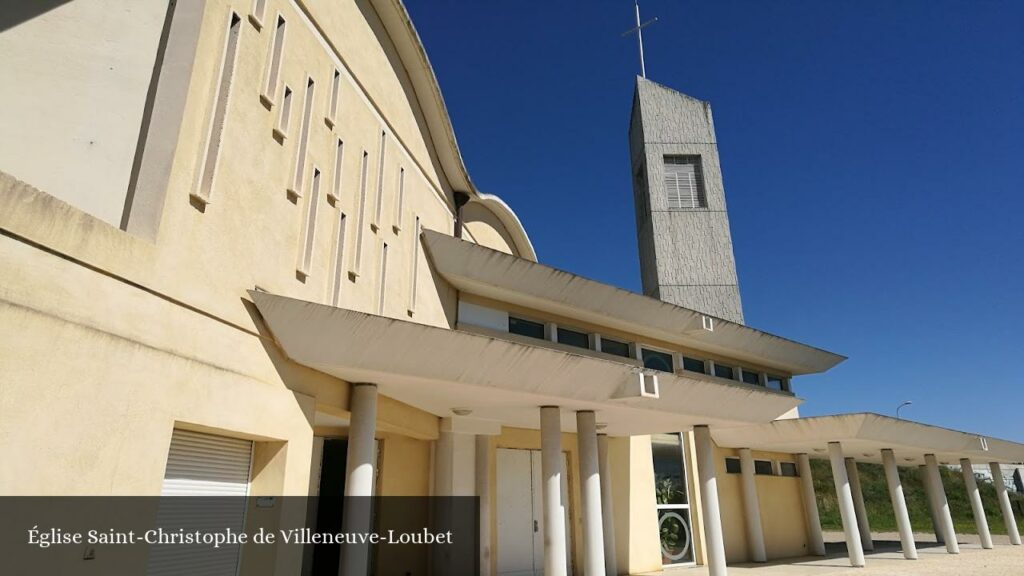 Église Saint-Christophe de Villeneuve-Loubet - Villeneuve-Loubet (Provence-Alpes-Côte d'Azur)