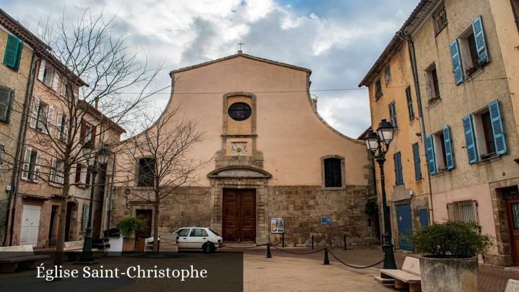 Église Saint-Christophe - Solliès-Toucas (Provence-Alpes-Côte d'Azur)