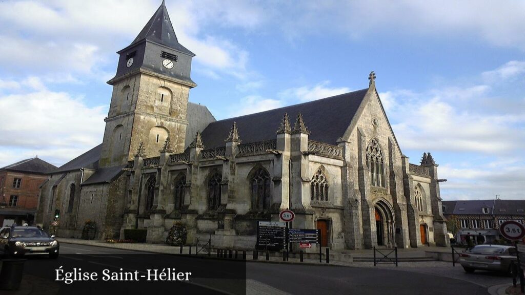 Église Saint-Hélier - Beuzeville (Normandie)