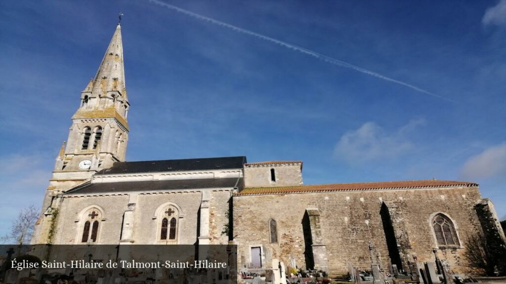 Église Saint-Hilaire de Talmont-Saint-Hilaire - Talmont-Saint-Hilaire (Pays de la Loire)