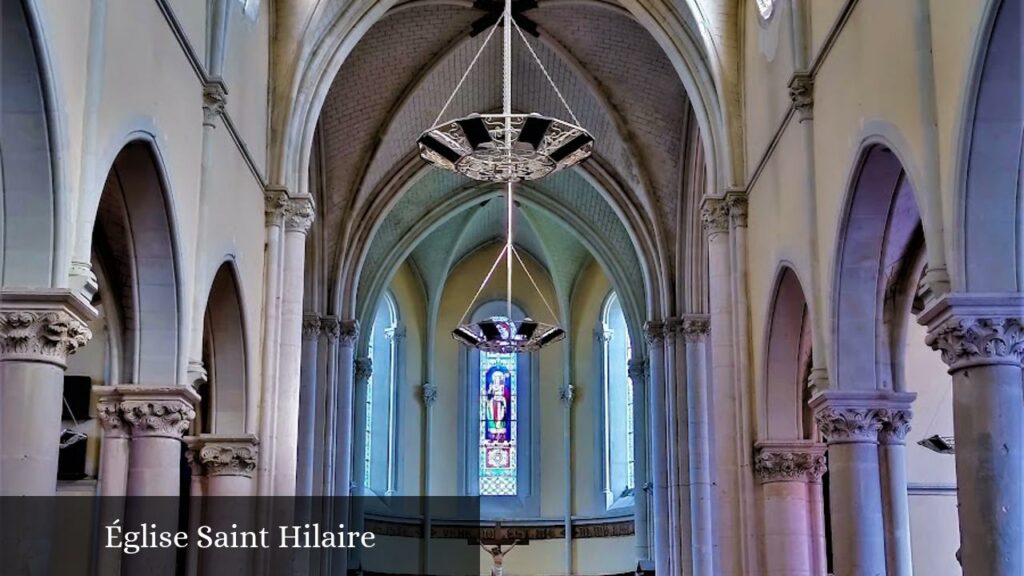 Église Saint Hilaire - Yzernay (Pays de la Loire)