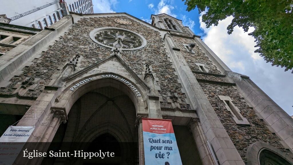 Église Saint-Hippolyte - Paris (Île-de-France)