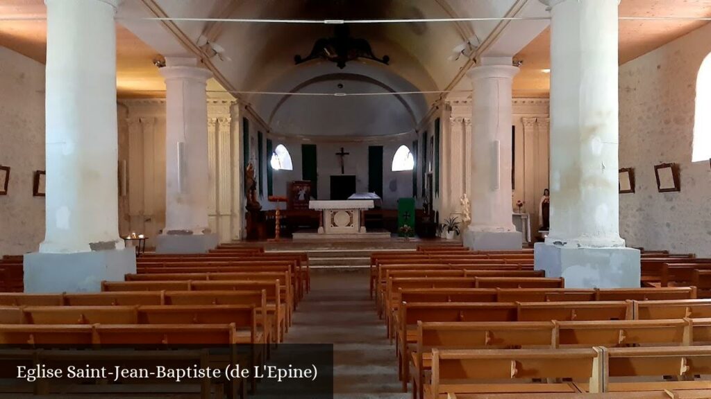 Église Saint-Jean-Baptiste (de L'Epine) - L'Épine (Pays de la Loire)