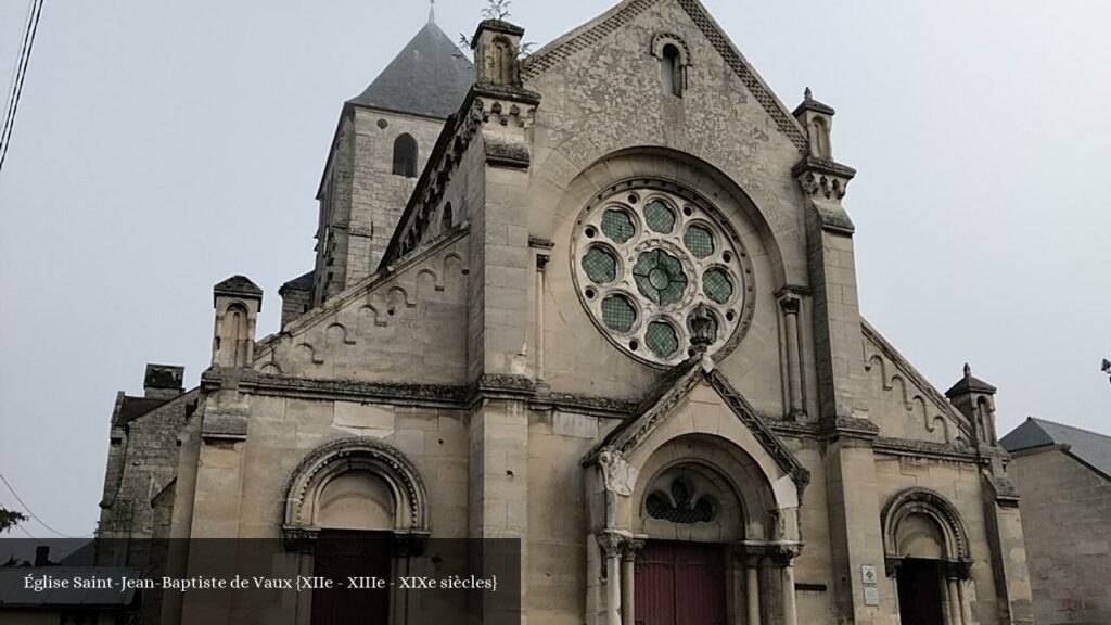 Église Saint-Jean-Baptiste de Vaux {XIIe - XIIIe - XIXe siècles} - Laon (Hauts-de-France)