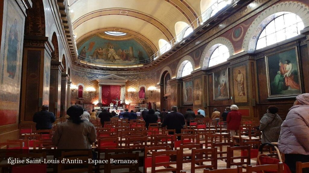 Église Saint-Louis d'Antin - Espace Bernanos - Paris (Île-de-France)