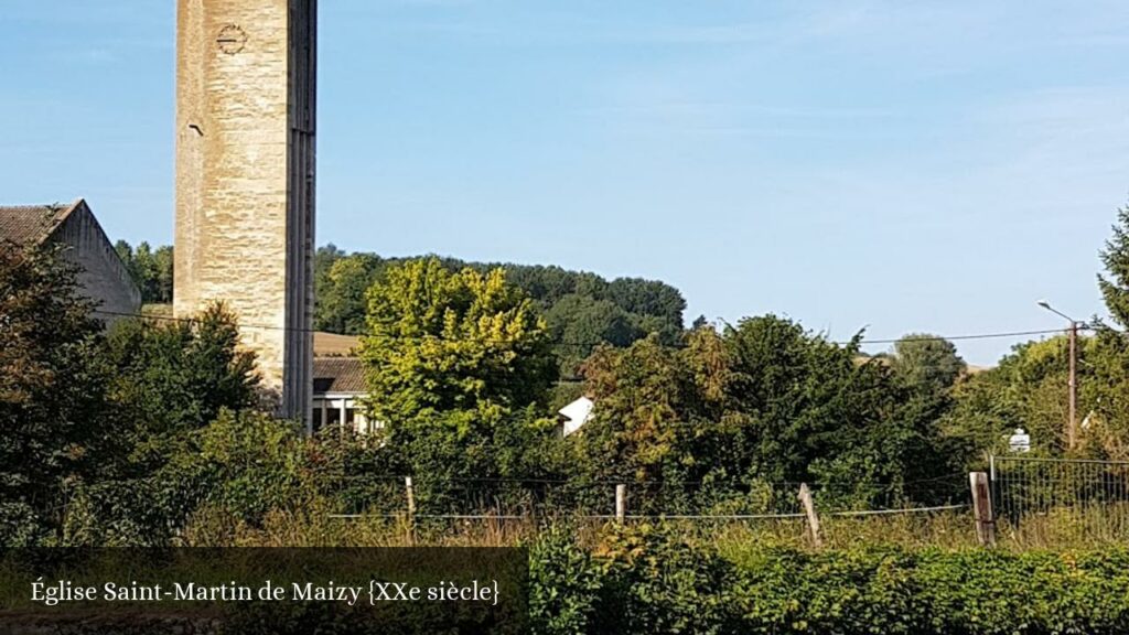 Église Saint-Martin de Maizy {XXe siècle} - Maizy (Hauts-de-France)