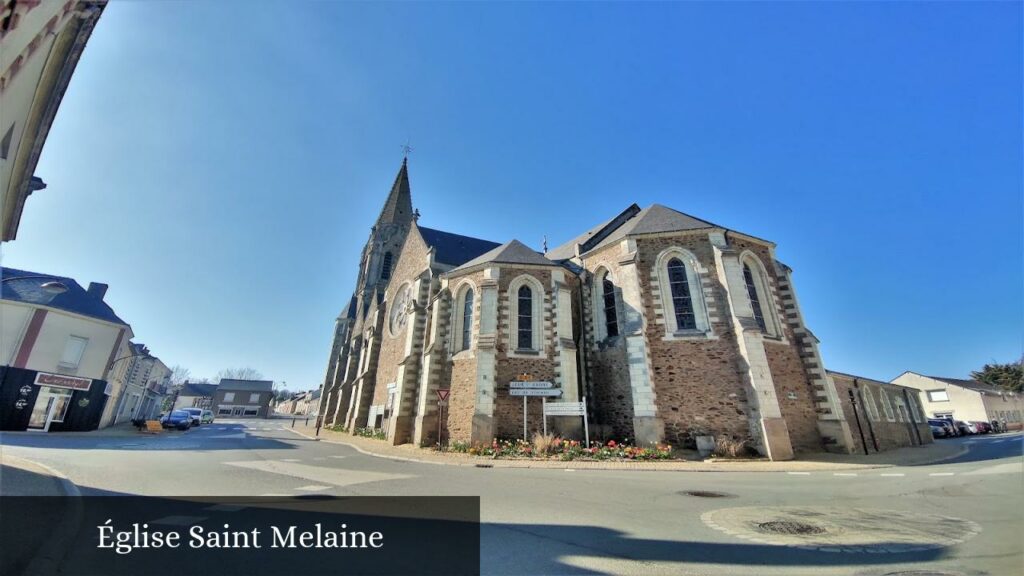 Église Saint Melaine - Les Touches (Pays de la Loire)