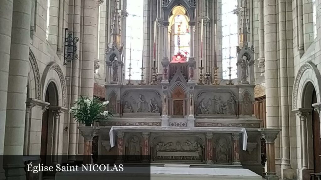 Église Saint NICOLAS - Saumur (Pays de la Loire)