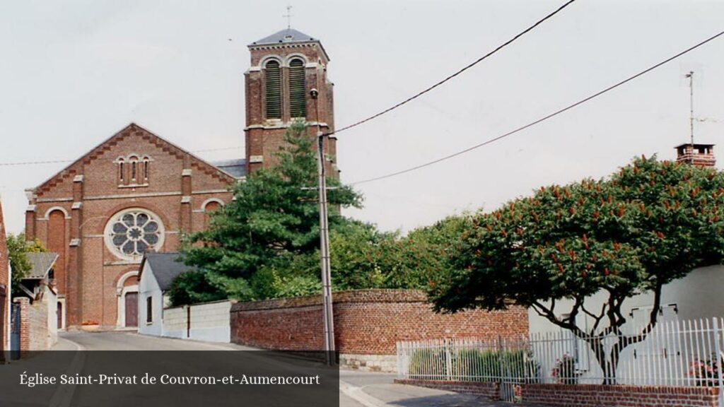 Église Saint-Privat de Couvron-et-Aumencourt - Couvron-et-Aumencourt (Hauts-de-France)