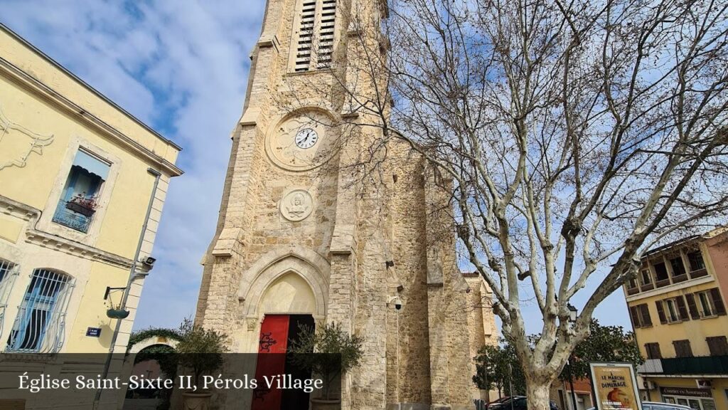 Église Saint-Sixte II, Pérols Village - Pérols (Occitanie)