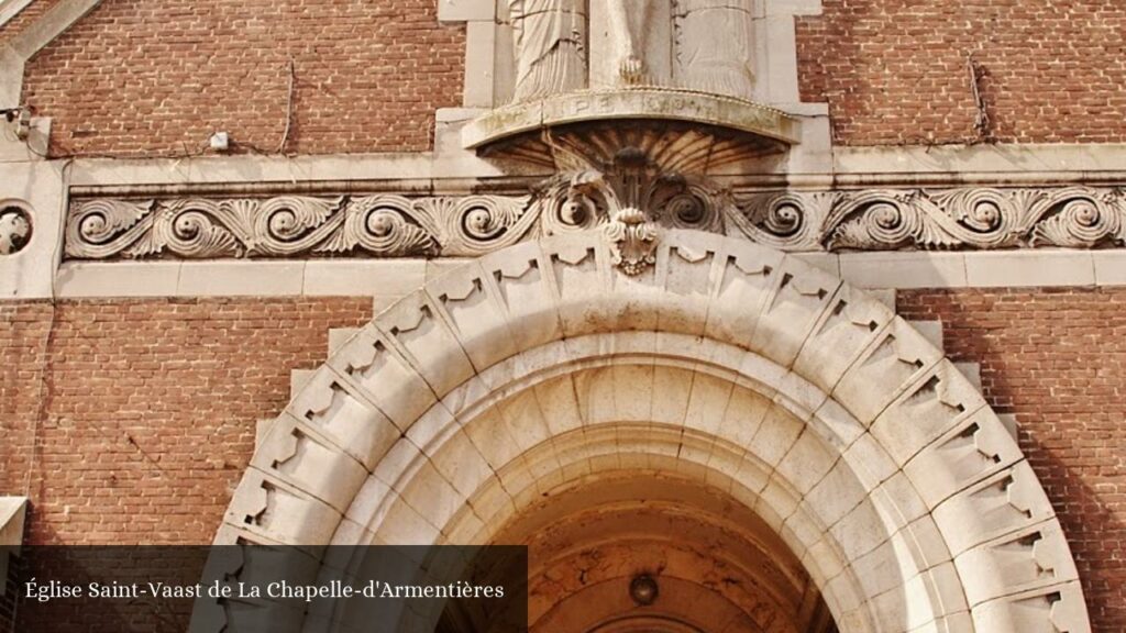 Église Saint-Vaast de La Chapelle-d'Armentières - La Chapelle-d'Armentières (Hauts-de-France)