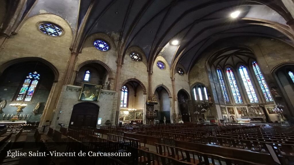 Église Saint-Vincent de Carcassonne - Carcassonne (Occitanie)