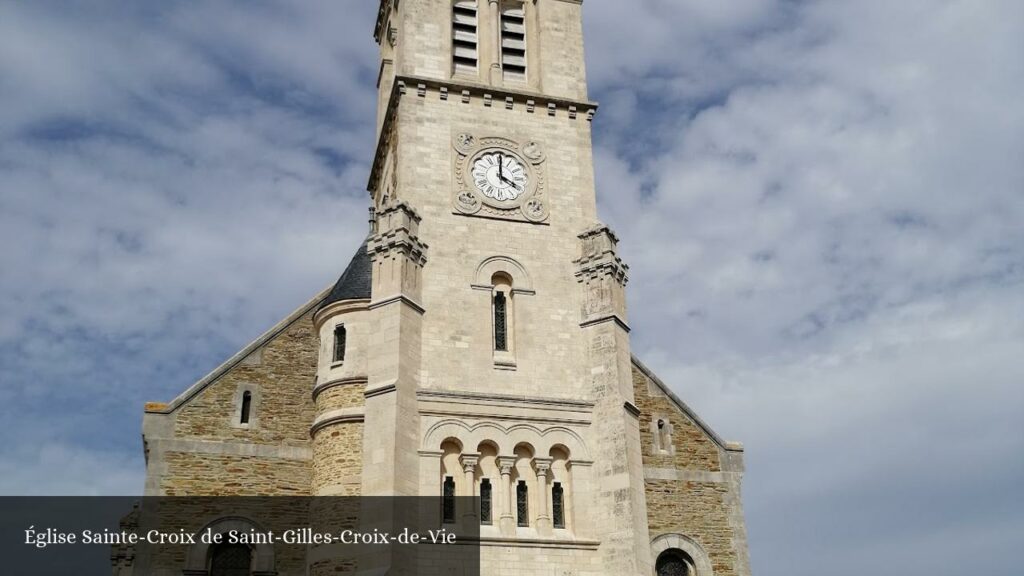 Église Sainte-Croix de Saint-Gilles-Croix-de-Vie - Saint-Gilles-Croix-de-Vie (Pays de la Loire)
