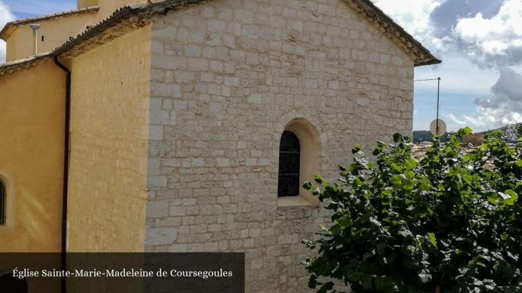 Église Sainte-Marie-Madeleine de Coursegoules - Coursegoules (Provence-Alpes-Côte d'Azur)