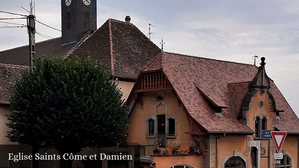 Église Saints Côme et Damien - Ernolsheim-Bruche (Grand Est)