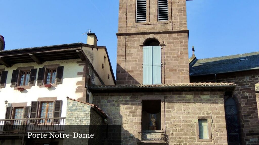 Porte Notre-Dame - Saint-Jean-Pied-de-Port (Nouvelle-Aquitaine)