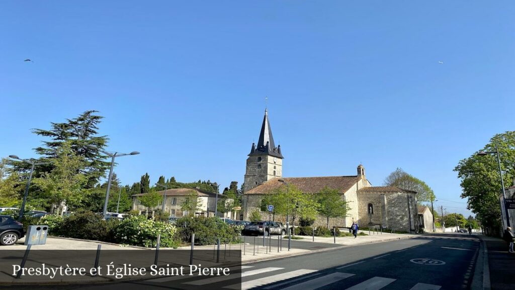 Presbytère et Église Saint Pierre - Bruges (Nouvelle-Aquitaine)