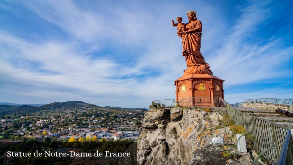 Statue de Notre-Dame de France - Le Puy-en-Velay (Auvergne-Rhône-Alpes)