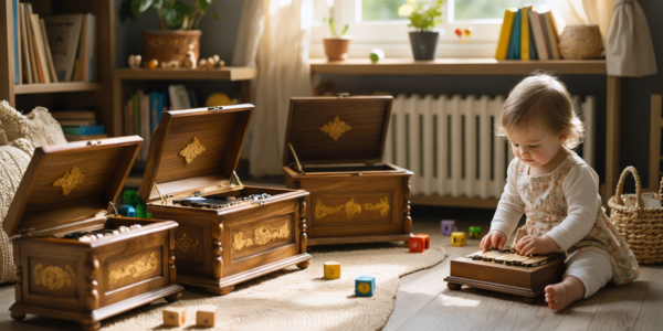 découvrez comment les boîtes à musique en bois enchantent les enfants tout en stimulant leur développement grâce à leurs mélodies apaisantes et leur design naturel.