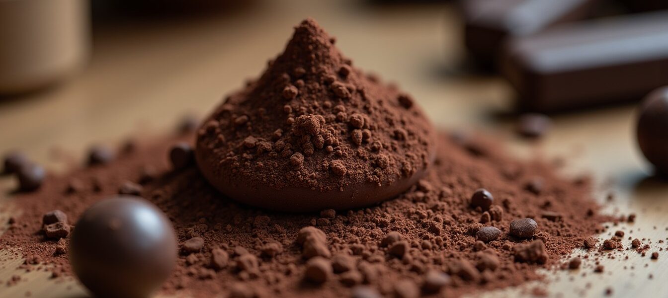 La petite boîte de chocolat en poudre : un incontournable ludique dans les jeux de marchande