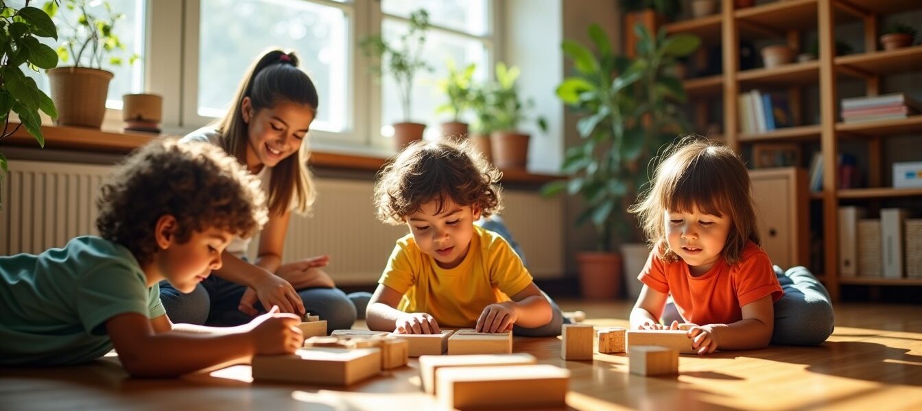 L'éveil des enfants à travers les jouets éducatifs en bois : un retour aux sources pédagogiques
