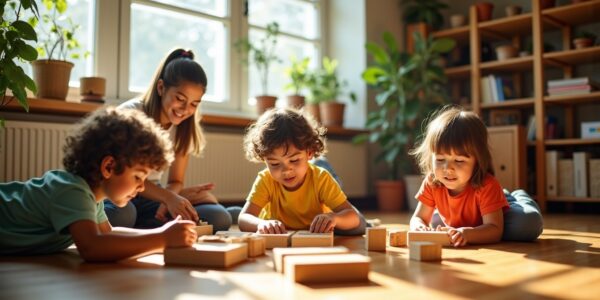 L'éveil des enfants à travers les jouets éducatifs en bois : un retour aux sources pédagogiques