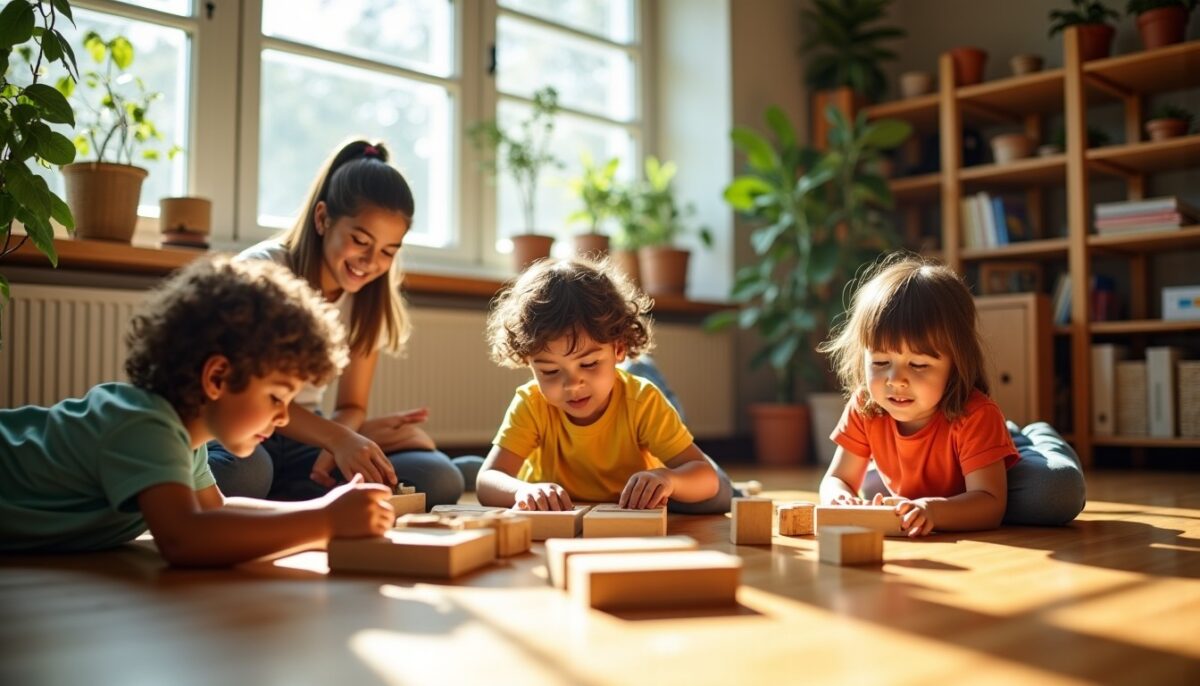 L'éveil des enfants à travers les jouets éducatifs en bois : un retour aux sources pédagogiques