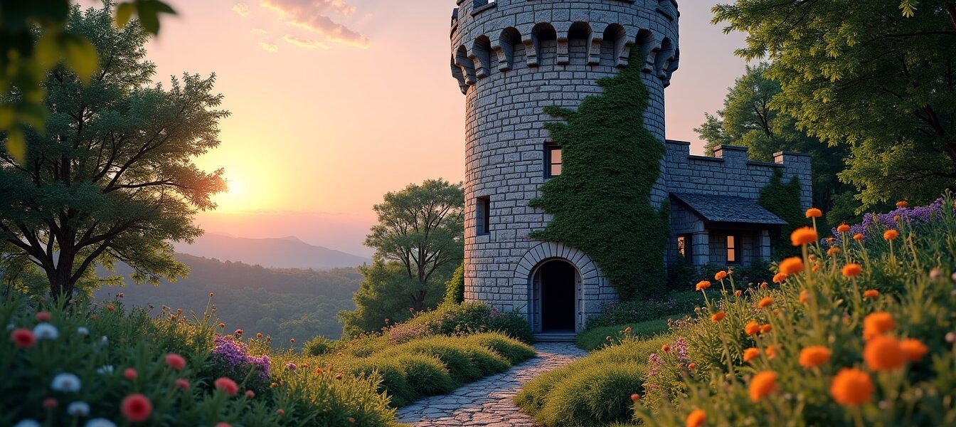 L'univers enchanté des tours médiévales dans les jeux d'imaginaire