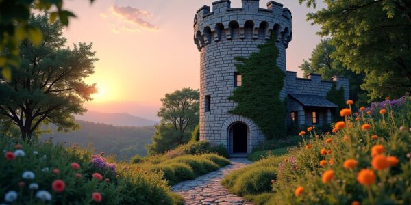 L'univers enchanté des tours médiévales dans les jeux d'imaginaire