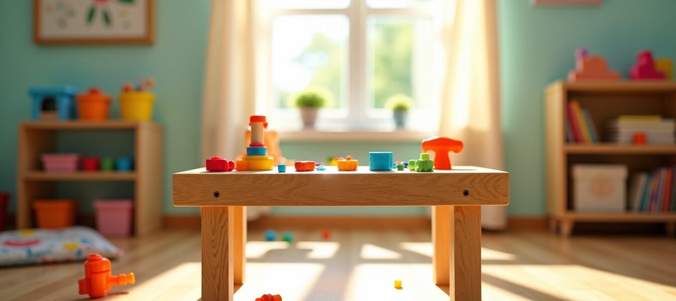 Les établis en bois pour enfants : un espace ludique et éducatif aux multiples avantages