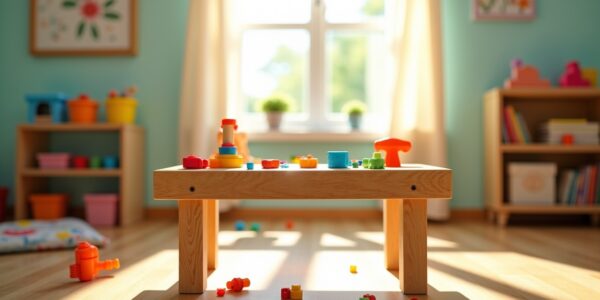 Les établis en bois pour enfants : un espace ludique et éducatif aux multiples avantages